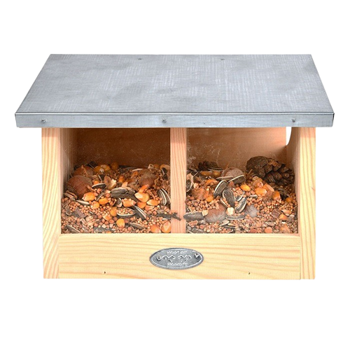Feeding house for squirrels - Double house for feeding squirrels